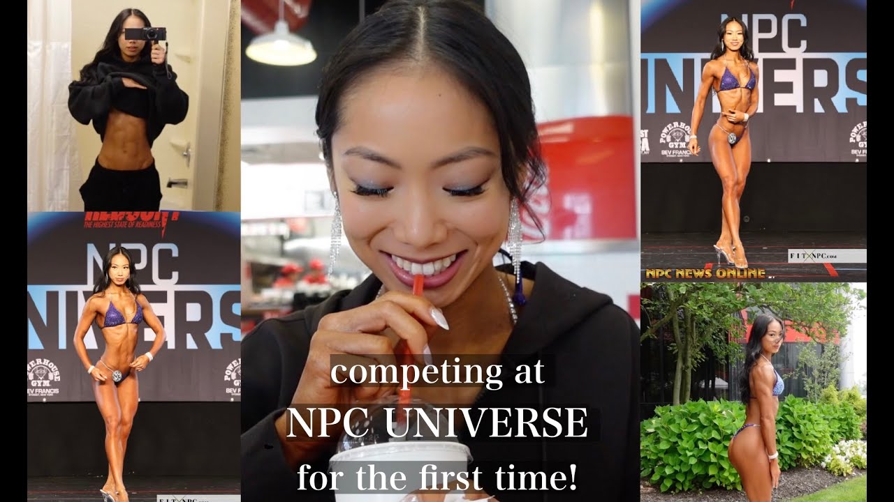 making my nationals debut! npc universe '23 SHOW DAY VLOG YouTube