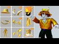16 free gold items roblox  2023