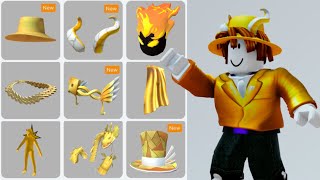 16 FREE GOLD ITEMS ROBLOX! 😱😳 (2023)