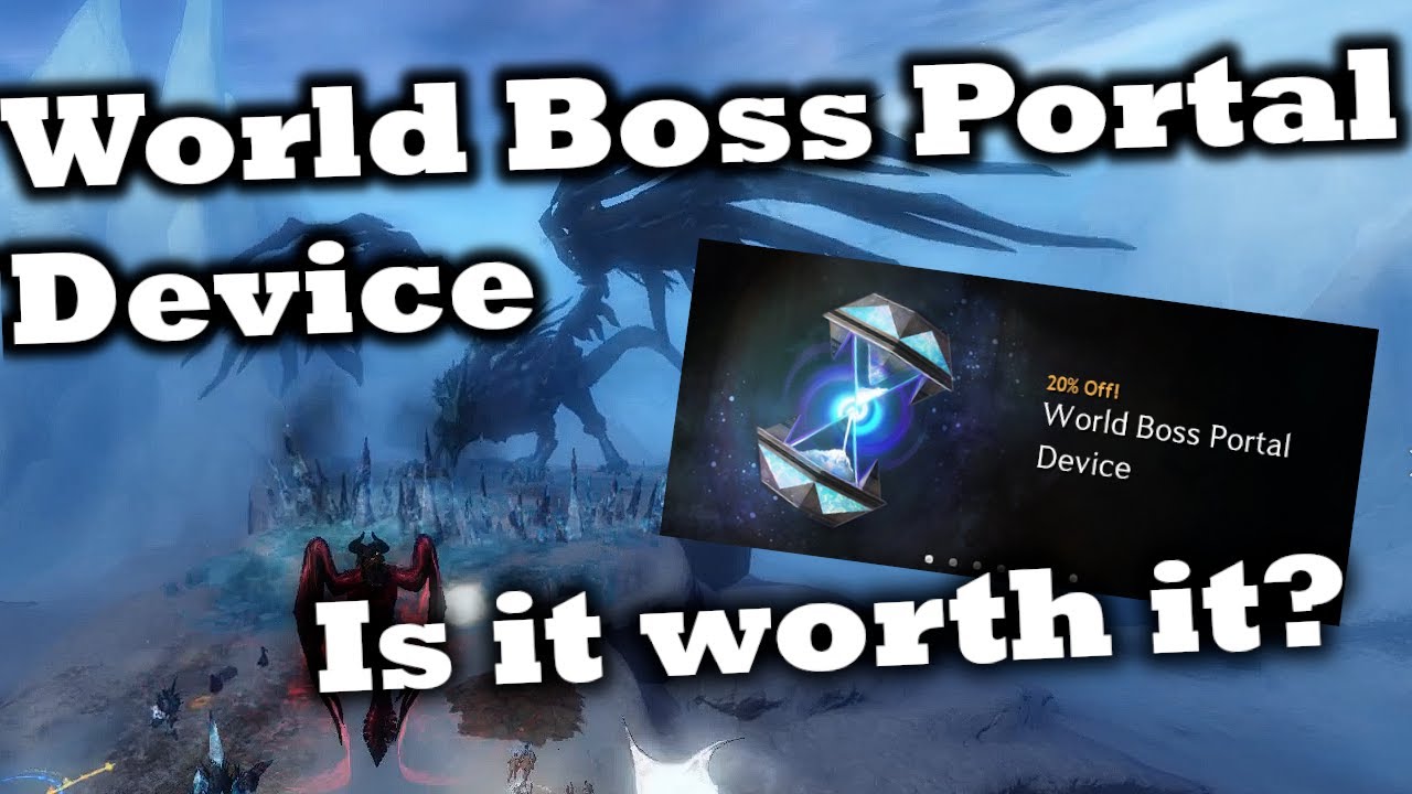 World Boss Portal Device Review Is It Worth It Guild Wars 2 Youtube<script async src=