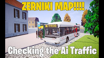 Proton Bus Simulator - Zerniki Map with Traffic AI