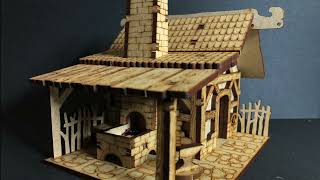 Awesome MDF Terrain for Table Top Wargaming by Tower Rex