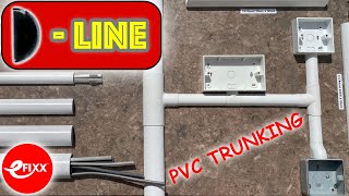 D-LINE PVC CABLE TRUNKING - Tidier and faster surface wiring.