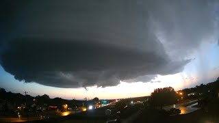 Abilene Storm 20230419 West Skycam (60x Timelapse) Short Version