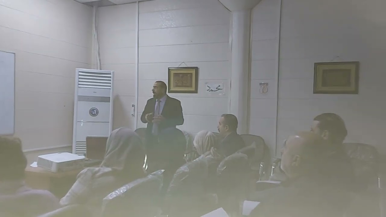 محاظرة في الأساليب الاقناعية في التسويف الاعلامي لمرشحي الانتخابات العراقية 