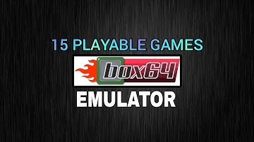 15 Playable Games on Box64Droid Emulator.