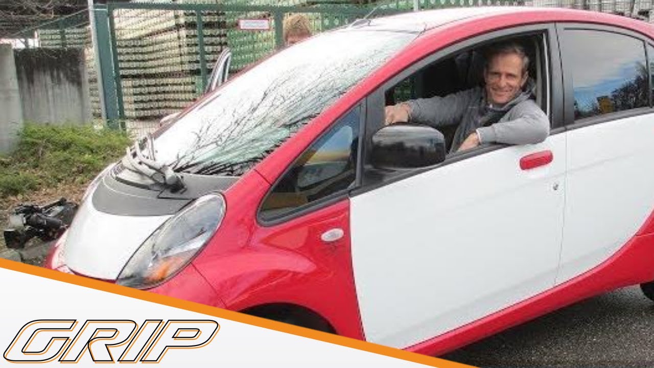 Gunstige Elektroautos Im Test Mitsubishi I Miev Renault Twizy Und Zoe Grip Youtube