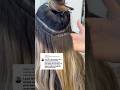 This is my most requested video right now! Would you do this? #hairextensions #weftextensions #wefts