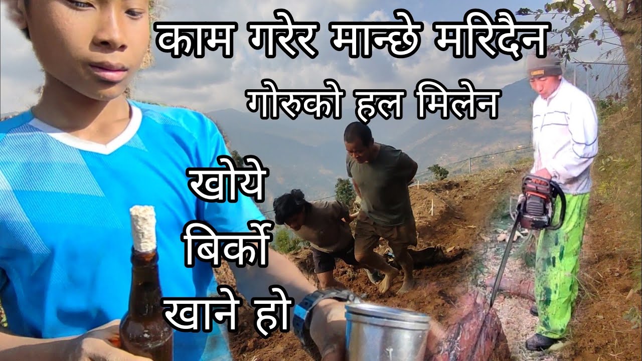मरुल्जेली काम गर्ने हो खान पनि टन्न खनेको काम गरेर मान्छे मरिन्देइन 