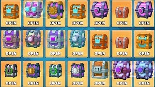 OPENING EVERY CHEST IN CLASH ROYALE! INSANE DRAFT CHEST!! All Chest Opening v4 screenshot 2