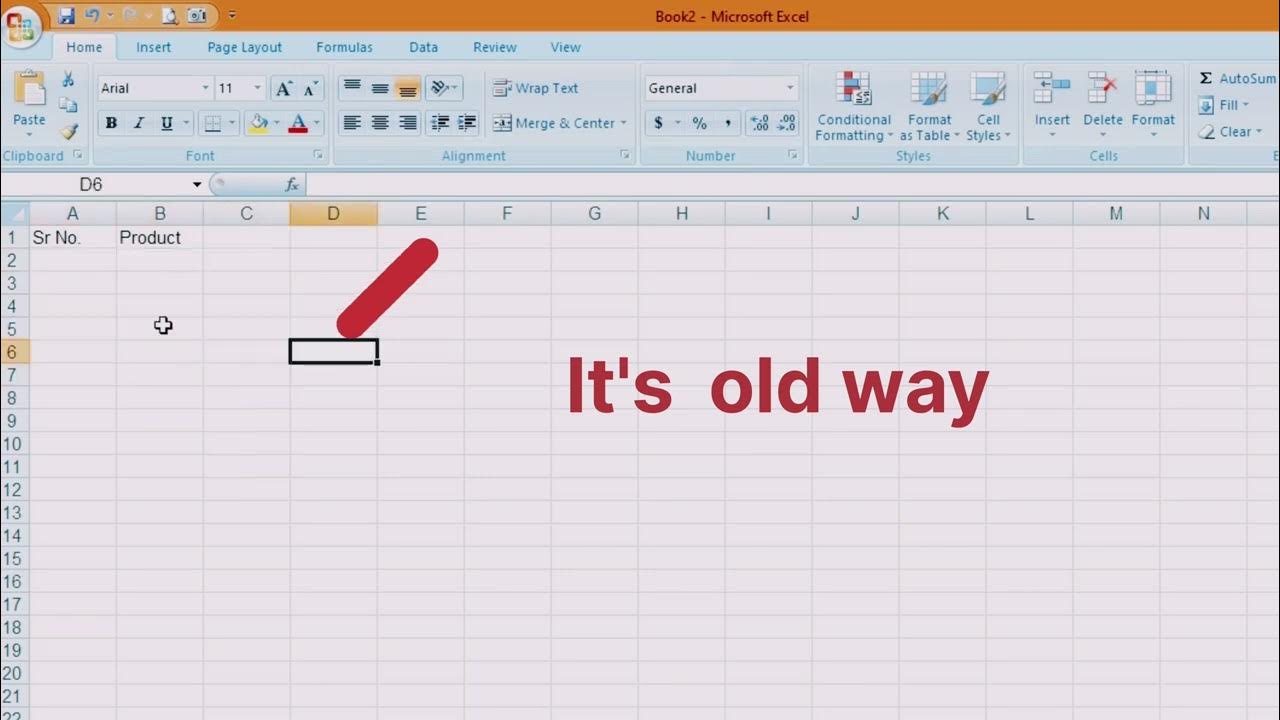 Automatically serial number in Excel@learnwidraghav - YouTube
