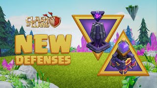 Monolith \& Spell Towers: New Town Hall 15 Defenses! Clash of Clans