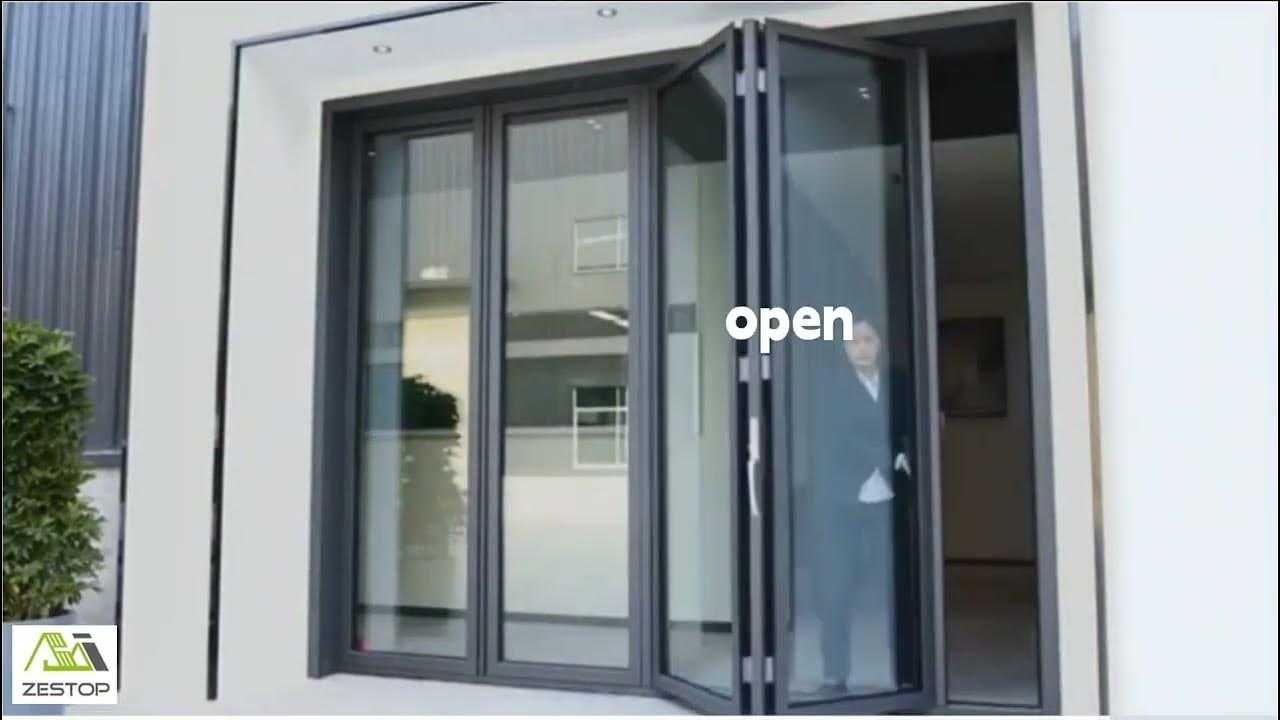 68 SEREIS HEAVY DUTY FOLDING DOOR YouTube