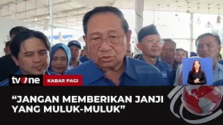 Download lagu SBY Berpesan Capres-Cawapres Tidak Berjanji Muluk-muluk | Kabar Pagi tvOne