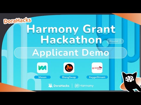 Harmony Grant Hackathon | Applicant Demo 3| XeggoStream | Meson | BiangSwap