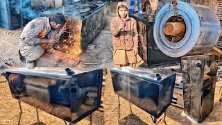 Amazing Manufacturing Easy Process of Making Fuel Tank With Old Method