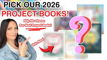 Help Me Choose our 2026 Project Books | Adult Colouring