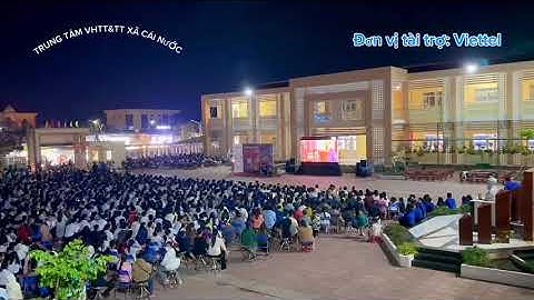 TRƯỜNG THPT CÁI NƯỚC TỔ CHỨC BUỔI CHIẾU PHIM ĐIỆN ẢNH MIỄN PHÍ CHO HỌC SINH VÀ PHỤ HUYNH  XEM 