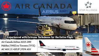 Trip Report - Air Canada Airbus A321 Halifax (YHZ) to Toronto (YYZ)