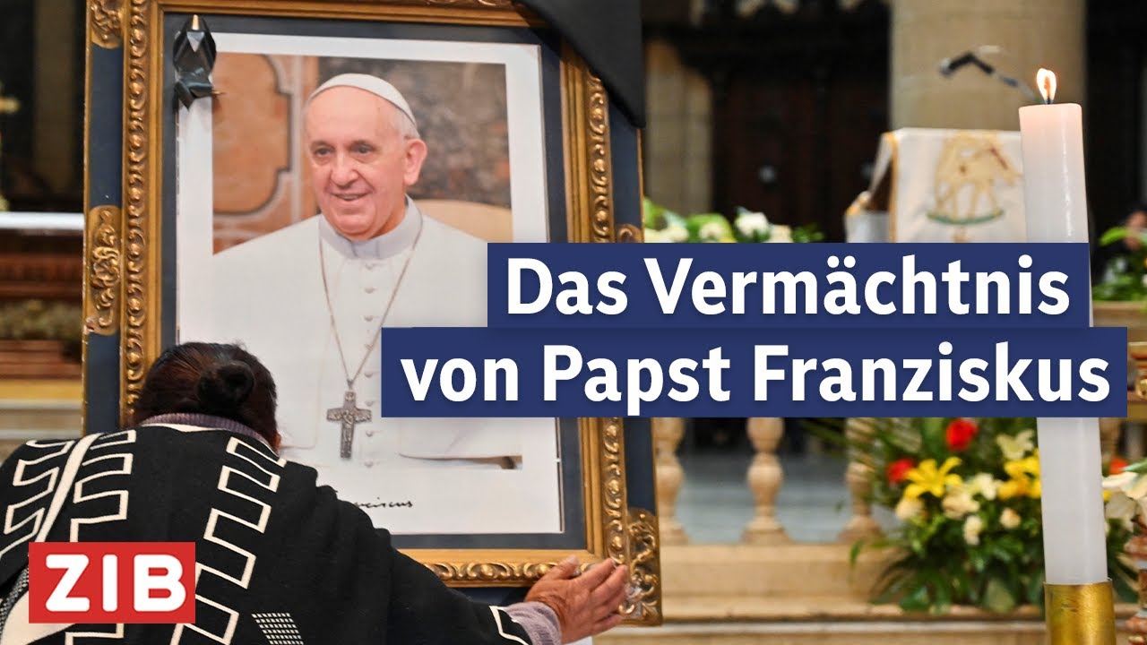 Tod von Papst Franziskus: Weltweite Trauer | ZIB2 vom 21.04.2025