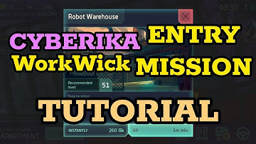 CYBERIKA: Robot Warehouse - #WorkWick Entry #Mission #Tutorial #quickguide