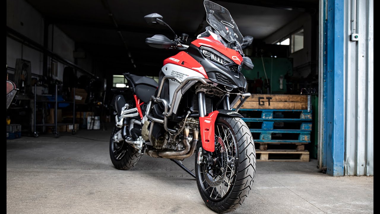 Ducati Multistrada V4/S Crash Bars Intro YouTube