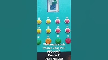 @ Autotech, we make these trainer kits ( PLC VFD HMI ) and working models