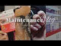 MAINTENANCE VLOG | THANKSGIVING PREP | hair+nails+wax+brows|