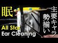 【耳かきオールスター】ASMR 8種類のゾクゾクする耳かきの音 8 Tingly Ear Cleaning / SR3D