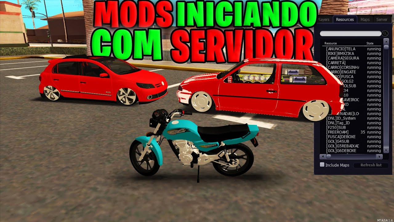GTA MTA : COMO COLOCAR MODS PARA INICIAR JUNTO COM O SERVIDOR NO MTA - ATUALIZADO 2024