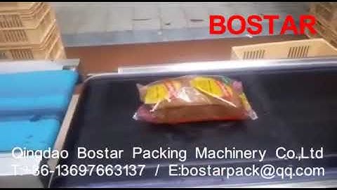 Toasted Bread Packaging Machine Flow wrapper Big bread packaging machine