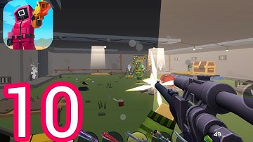 Pixel Combat: Zombies Strike - Gameplay Walkthrough Part 10 - Region 6 Complete (Android & IOS)