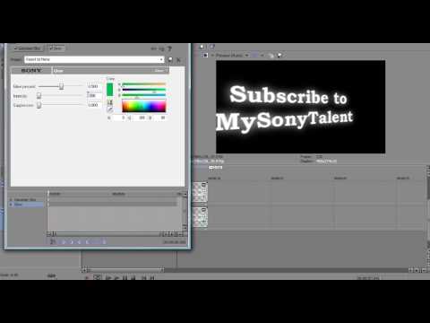Sony Vegas Pro 9 Tutorial:  3d Lightning Text