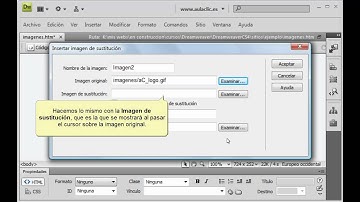Dreamweaver CS4. Insertar una imagen.