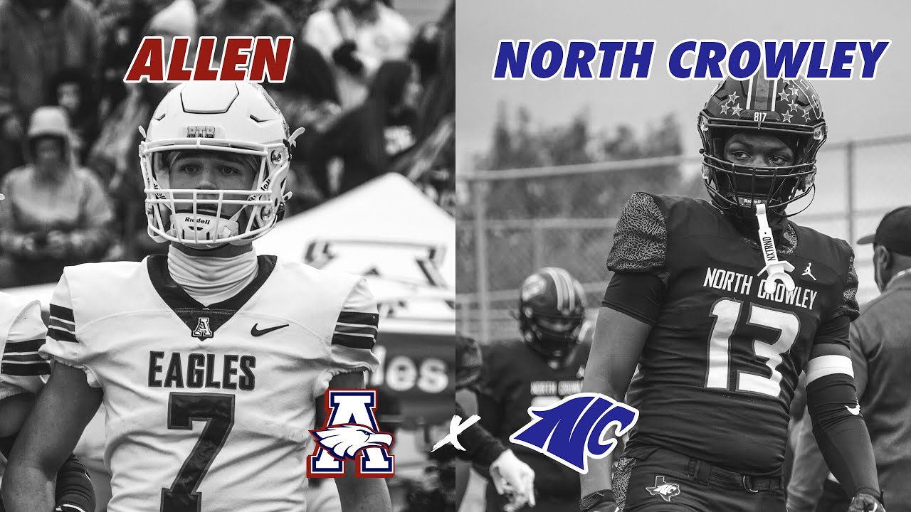 WATCH: #TXHSFB #8 Allen vs #3 North Crowley TOP 10 REGIONAL FINALS 2024 Texas High School Football Playoffs