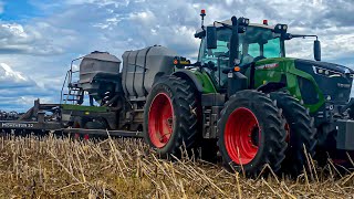 Planting with a BRAND NEW FENDT MOMENTUM and FENDT TRACTOR