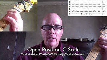 Learn how to play the Open Position C Scale on guitar