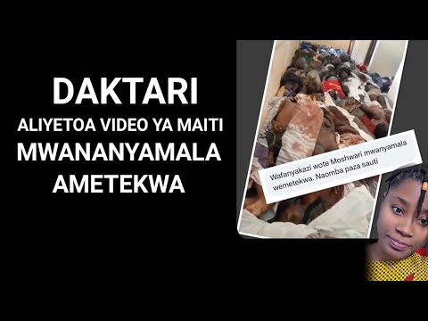 MADAKTARI WALIOTOA VIDEO YA MWANANYAMARA NAO WAMETEKWA