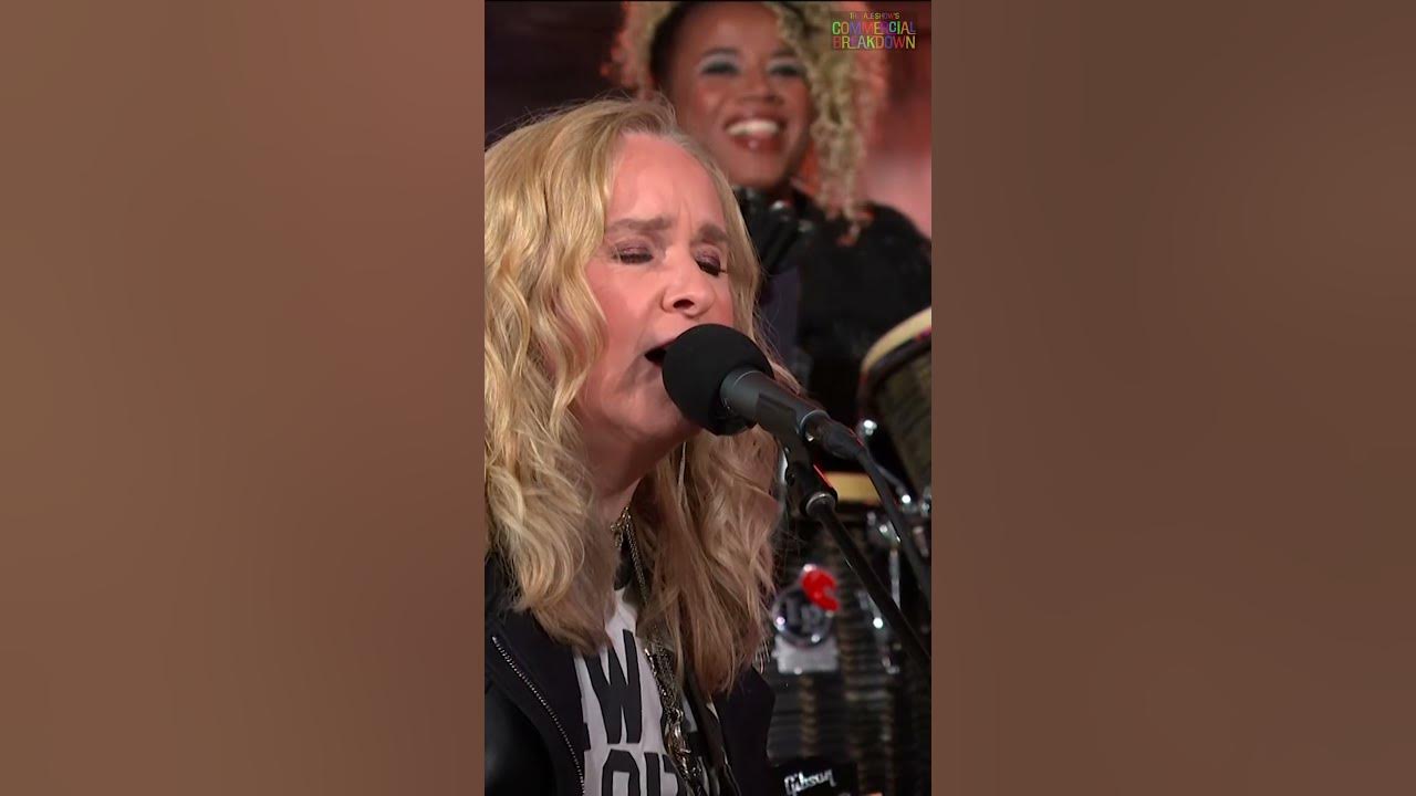 Melissa Etheridge - On Broadway on Colbert 🤩