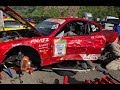 2度の連続クラッシュ ‼︎ 衝撃の車載映像 ‼︎ 【2018 D1lights D1ライツ 間瀬サーキット】