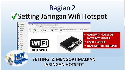 BAGIAN 2 - Membuat Jaringan Wifi-Hotspot || Dengan Mikrotik Dan Access Point TPLINK (SANGAT MUDAH)