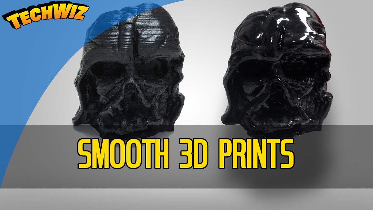 Effective and Safer 3D Print Smoothing with Epoxy not Acetone YouTube