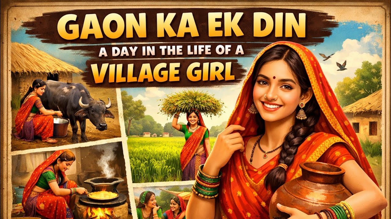 A Day in the Life of a Village Girl (Gaaon ka ek din)