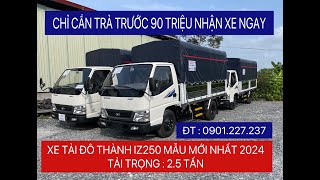 xe tải đô thành iz250 thùng mui bạt I xe tải đô thành 2,5 tấn I 0901227237 SANG