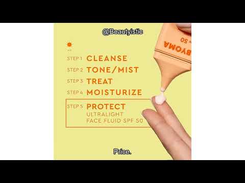 BYOMA SPF 50 Face Fluid Review: The Ultimate Sunscreen for All Skin Tones with No White Cast