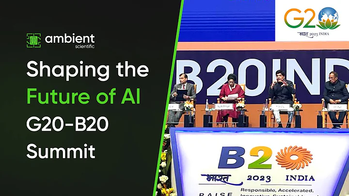 Ambient Scientific Inc. at G20-B20 Summit | Programmable AI Processor Innovators