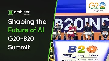 Ambient Scientific Inc. at G20-B20 Summit | Programmable AI Processor Innovators