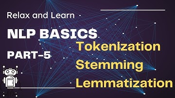 Natural Language Processing (NLP) - Basics - Part 5: Stemming And Lemmatization Intuition