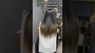 DECEPÇÃO COM O LOIRO 😭😭😭😭 #satisfying #cabelo #viral #cortes