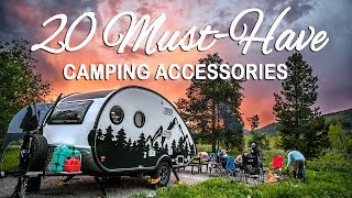 20 Must-have Camping Accessories for RV owners!